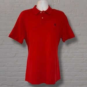 Polo Ralph Lauren Red Polo Shirt Men’s Large | Holiday Red | Classic Fit